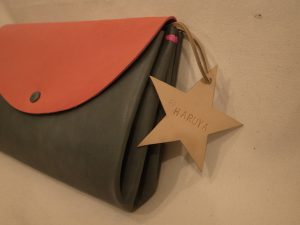 星のネームプレート 例1