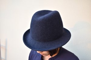 木型で作るフェルトハット