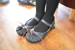 しゅうまい大人靴 ネイビー